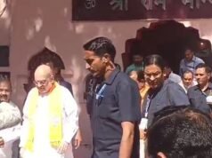 खबर का असर – रात में मना किया, सुबह राम मंदिर पहुंचे अमित शाह