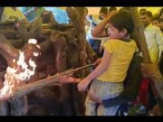 विकास की तस्वीर: चिता पर तिरपाल पकड़कर खड़े रहे, तब लगी आग