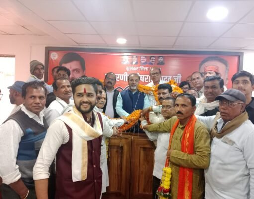 विश्वास संगठन का : भाजपा कार्यालय में शुभकामनाओं का तांता