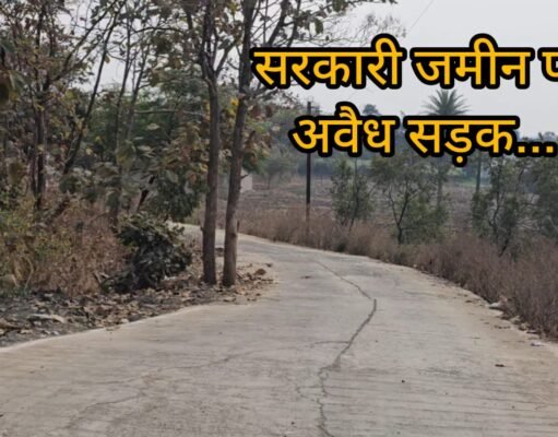 अंधेर नगरी चौपट राजा : सरकारी जमीन पर सड़क बनाकर काट दी अवैध कॉलोनी !