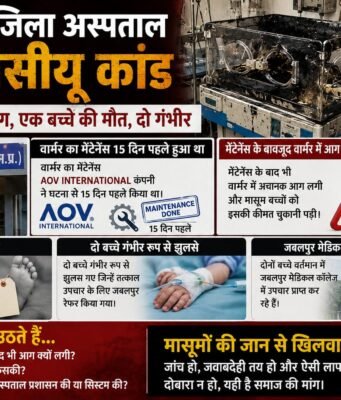 एसएनसीयू वार्मर कांड : भोपाल की AOV इंटरनेशनल कंपनी ने 8 अगस्त को किया था मेंटेनेंस !