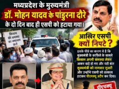 क्यों निपटे पांढुर्ना एसपी : किसानों का सीएम के काफिले के रास्ते के आना महंगा पड़ा !